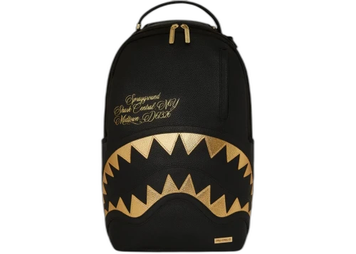 Sprayground Shark Central Gilded Bite Backpack Multicolor