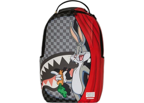 Sprayground Looney Tunes Bugs Bunny Wasup Backpack Grey/Red