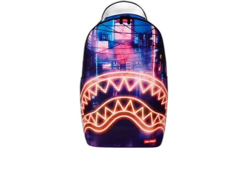 Sprayground Cyberpunk City DLXR Backpack Purple/Multicolor