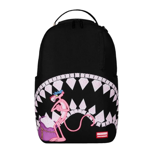Sprayground Pink Panther Diamond Shark DLXR Backpack Multicolor