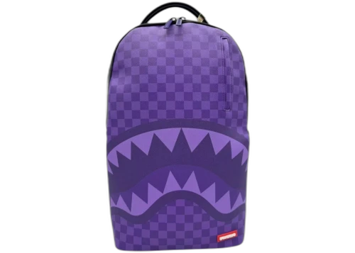Sprayground Purple Shark Sharks In Paris DLXSV Backpack Purple