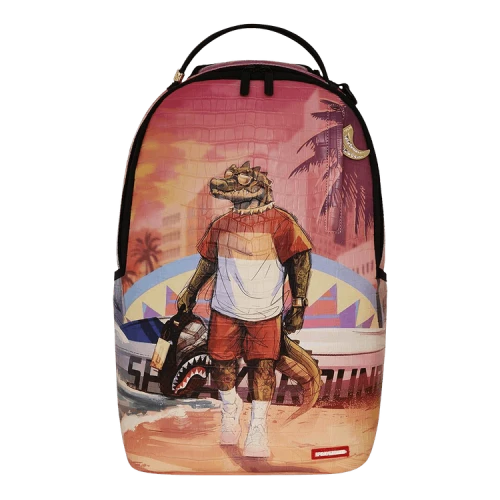 Sprayground Crocasso Jet Drift Backpack 'Multicolor'