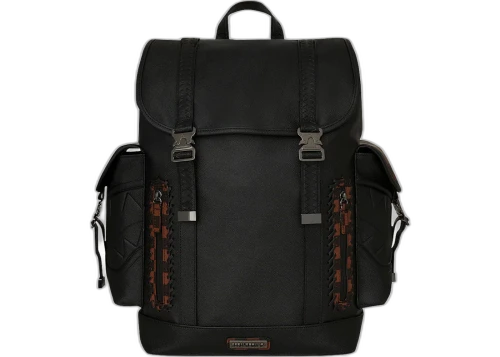 Sprayground Checkpoint Royale Monte Carlo Backpack Black/Brown