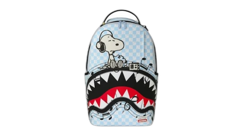 Sprayground Peanuts Snoopy Jams Backpack Blue