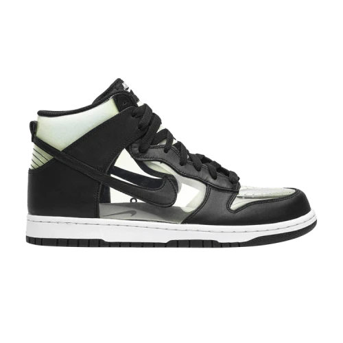 Nike Comme des Garçons x Dunk High Retro 'Clear' Sample