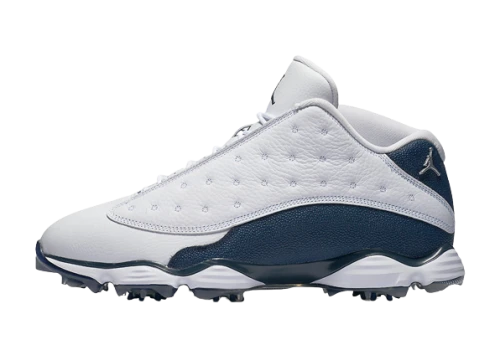 Jordan 13 Retro Golf White Navy Blue
