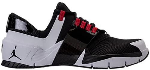 Jordan Alpha Trunner Black White Gym Red