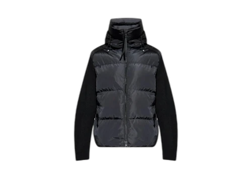 Canada Goose Hybridge Grove Knit Hoodie Black