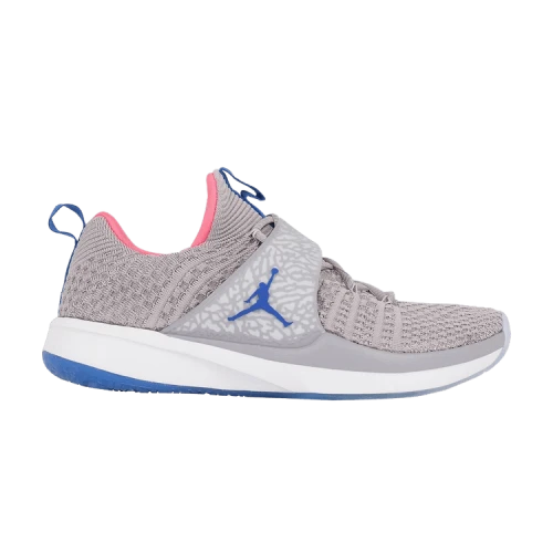 Jordan Trainer 2 Flyknit Grey Racer Blue