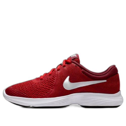 (GS) Nike Revolution 4 Low-Top Red/White