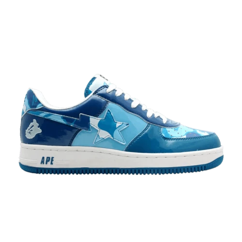 Bapesta FS-001 Low 'Blue Camo'