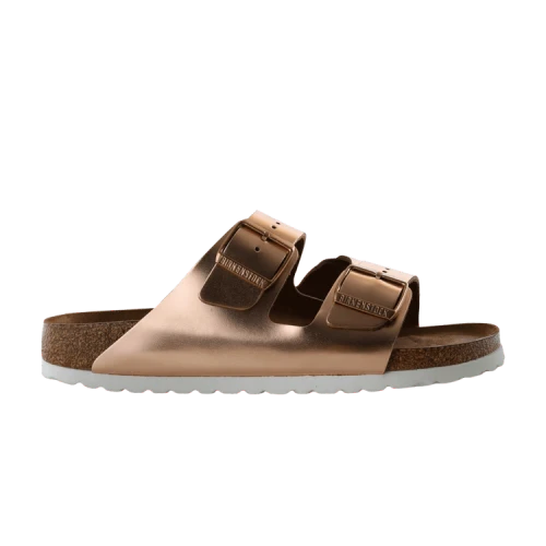 Birkenstock Arizona Softbed Metallic Cooper (Women's)
