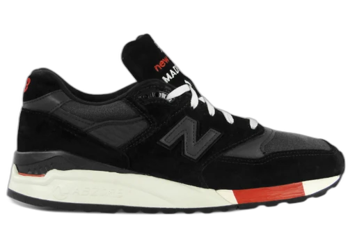 New Balance 998 Kithstrike Black Red