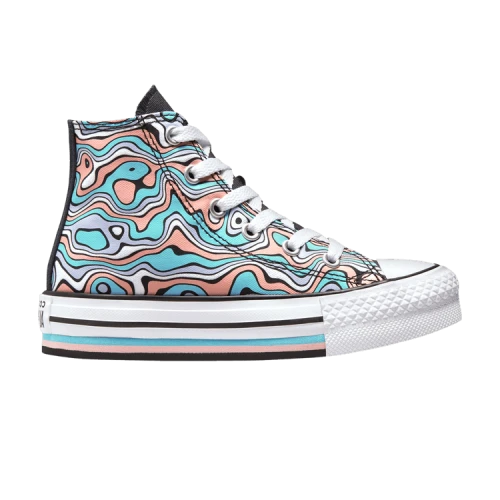 Converse Chuck Taylor All Star Lift Platform High PS 'Color Swirl'