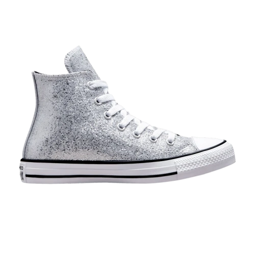 Converse Chuck Taylor All Star High GS 'Glitter - Silver'