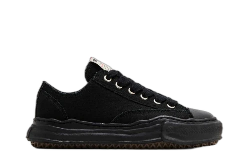 Maison Mihara Yasuhiro Peterson OG Sole Canvas Low 'Triple Black'