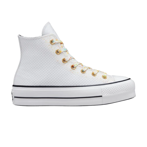 Chuck Taylor All Star Lift Platform High 'Paint Splatter - White' (Women's)