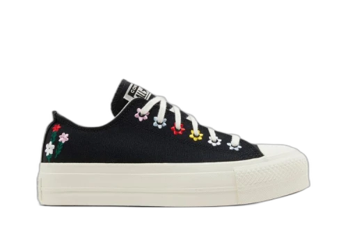 Chuck Taylor All Star Lift Platform Low 'Floral Embroidery' (Women's)