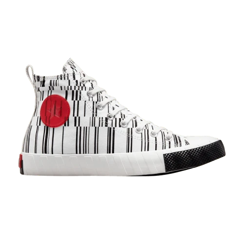 Converse UNT1TL3D High 'Translucent Barcode - White University Red'