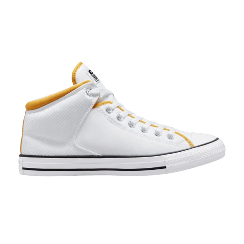Converse Chuck Taylor All Star High Street Mid 'Retro Sport - White Thriftshop Yellow Black'