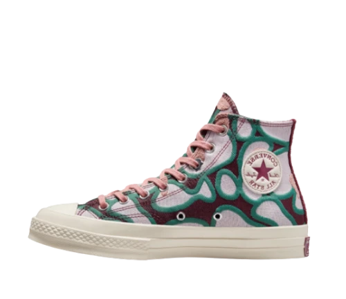 Converse Chuck 70 Hi Pattern Pop Vapor Violet