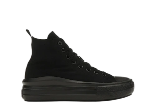Converse Chuck Taylor All Star Move Platform Black Dark Smoke Grey (GS)