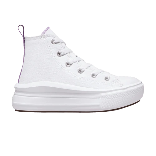 Converse Chuck Taylor All Star Move Platform High PS 'White Pixel Purple'