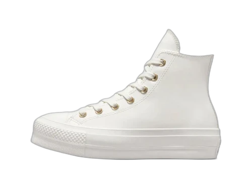 Converse Chuck Taylor Lift Platform High Mono White Gold (2023) (Women's)
