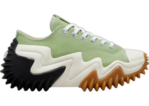 Converse Run Star Motion Platform Low Aloe Green Gum