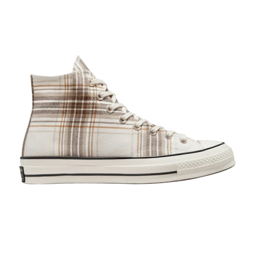 Converse Chuck 70 High 'Desert Tartan - Egret'