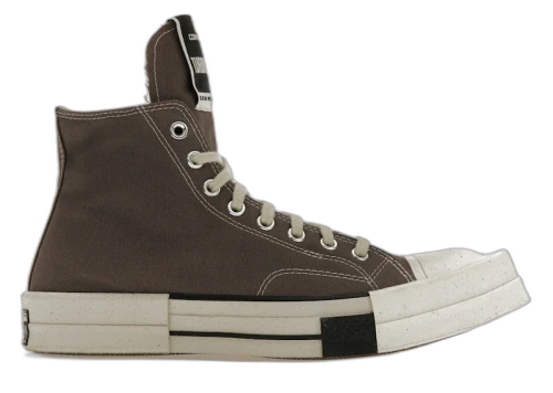 Converse TURBODRK Laceless Chuck Taylor All Star 70 Hi Rick Owens DRKSHDW Iron