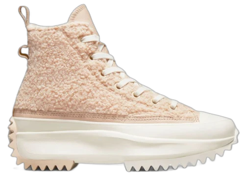 Converse Run Star Hike Hi Platform Sherpa Farro