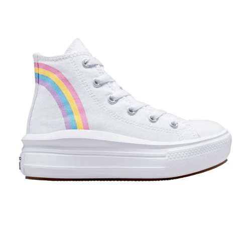 Converse Chuck Taylor All Star Move Platform High PS 'Rainbow Cloud'