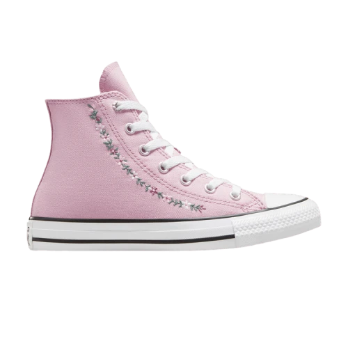 Converse Chuck Taylor All Star High GS 'Embroidered Feline Florals'