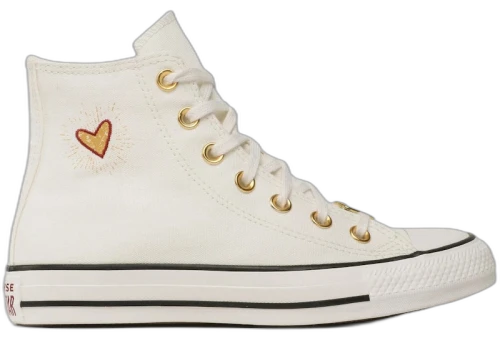 Converse Chuck Taylor All Star Hi Valentine's Day Vintage White (2023) (Women's)