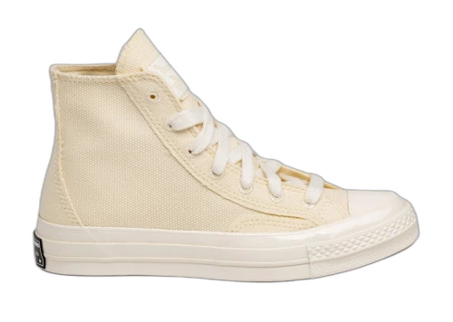 Converse Chuck Taylor All Star 70 Hi Raw Edge Yellow Egret