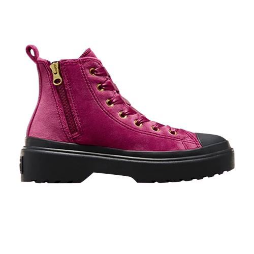 Converse Chuck Taylor All Star Lugged Lift Platform High GS 'Velvet'