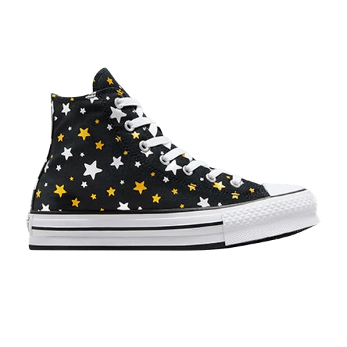 Converse Chuck Taylor All Star Platform Lift High GS 'Sparkle'