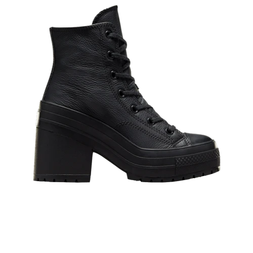 Converse Chuck 70 De Luxe Heel Leather High 'Black' (Women's)