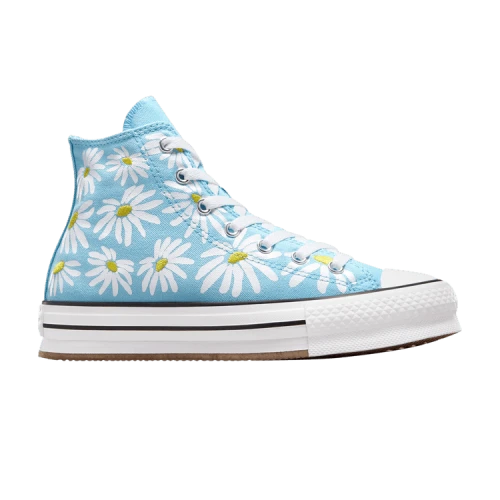 Converse Chuck Taylor All Star Lift Platform High GS 'Floral'