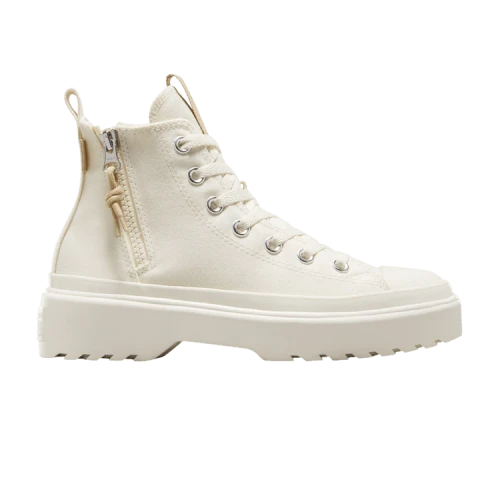 Converse Chuck Taylor All Star Lugged Lift Platform EasyOn High GS 'Egret Nutty Granola'