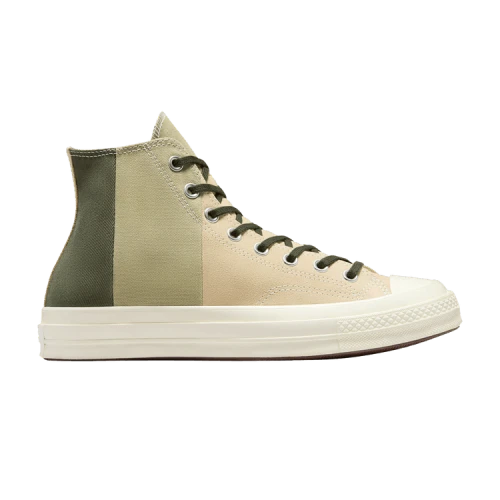 Converse Chuck 70 High 'Patchwork Suede - Nutty Granola Green'