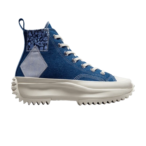 Converse Run Star Hike Platform High 'Denim Patchwork' (Women's)