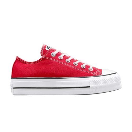 Chuck Taylor All Star Lift Platform Canvas Low 'Red White' (Women's)