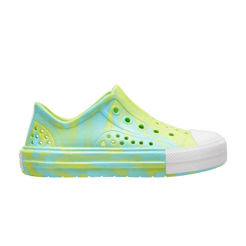 Converse Chuck Taylor All Star Play Lite CX Low GS 'Triple Cyan Slime'