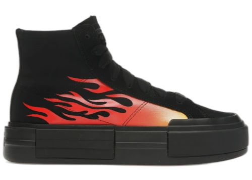 Converse Chuck Taylor All Star Cruise Hi Black Flames