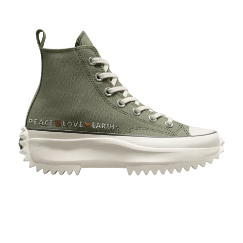 Converse Run Star Hike Platform High 'Peace, Love, Earth'