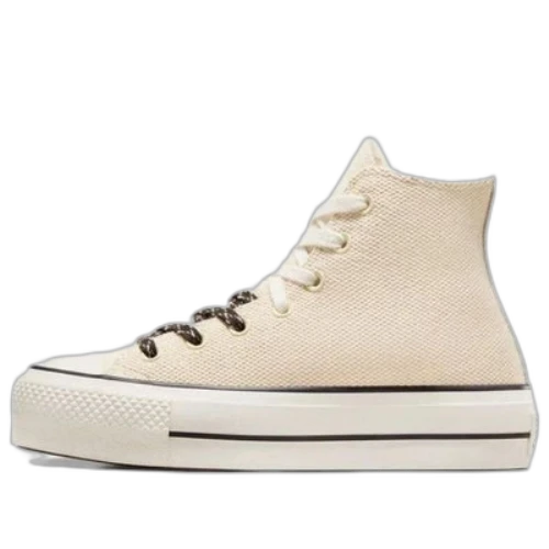 Converse Chuck Taylor All Lift Canvas & Leather 'Beige White' (Women's)