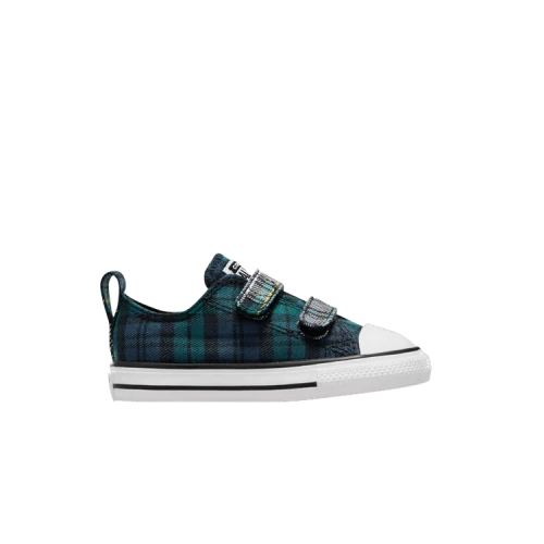 Converse Chuck Taylor All Star EasyOn Low TD 'Plaid - Dragon Scale Green'
