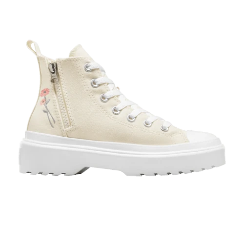 Converse Chuck Taylor All Star Lugged Lift Platform Easy On High GS 'Little Flowers'